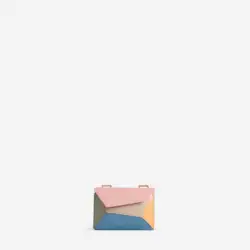 Facet wallet, pastel