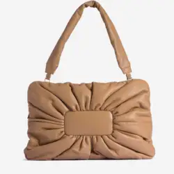 Sky shoulder bag, latte