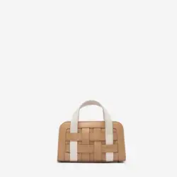 Woven mini, latte