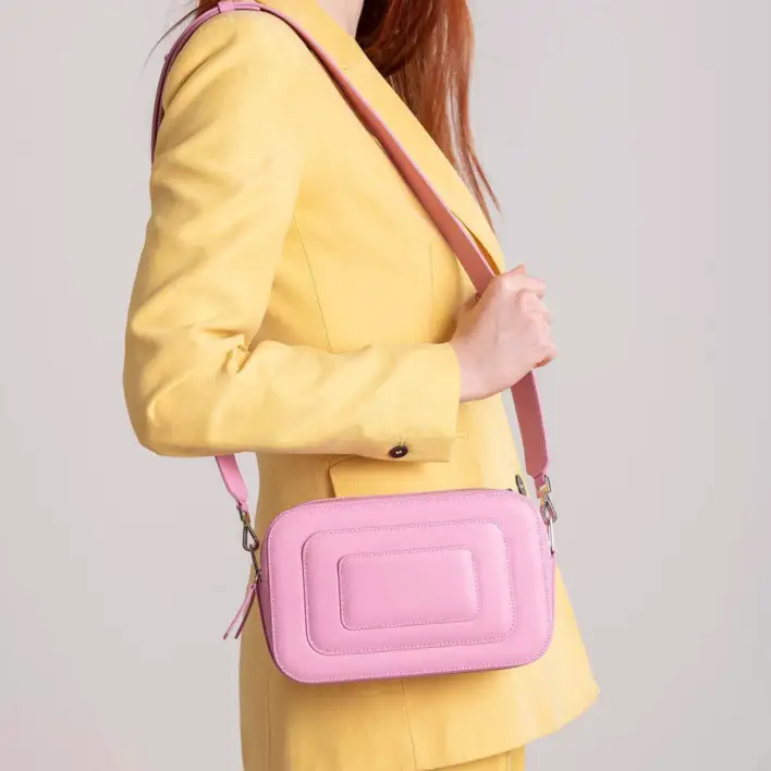 Ramme crossbody, cyclamen