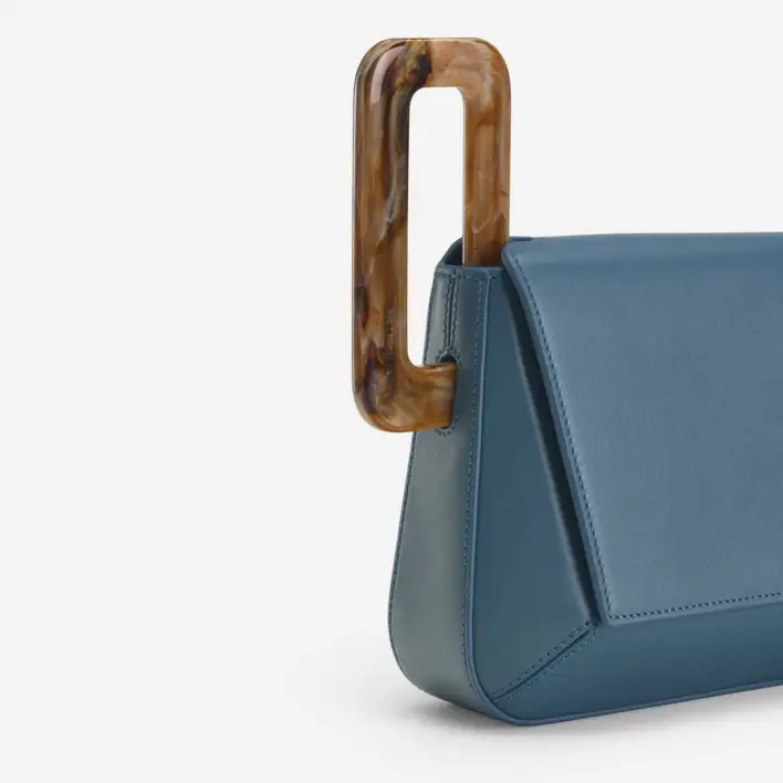 Kant shoulder bag, denim blue